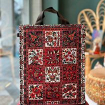ساک دستی سرو سنتی چهل تیکه قرمز