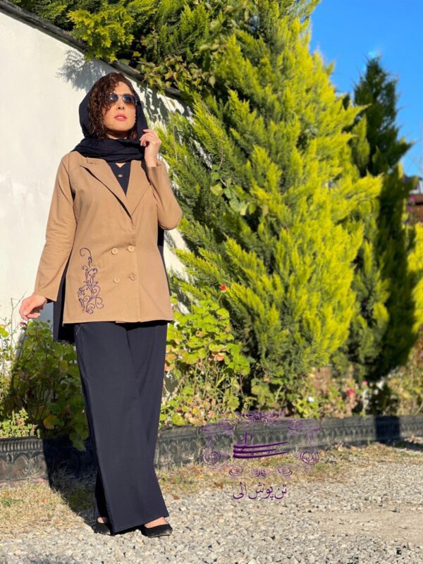 ست سه تیکه لونا نسکافه ای سورمه ای