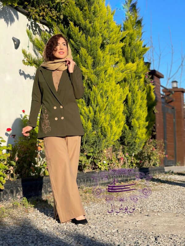 ست سه تیکه لونا یشمی نسکافه ای