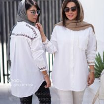 شومیز بوهمین قهوه ای