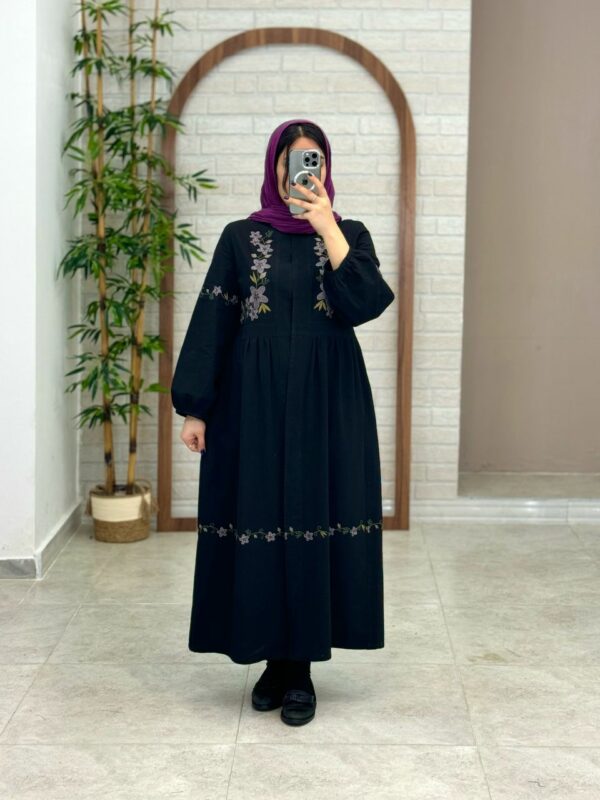 مانتو بهار مشکی