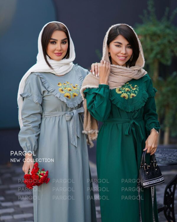 پیراهن آفتابگردون سدری
