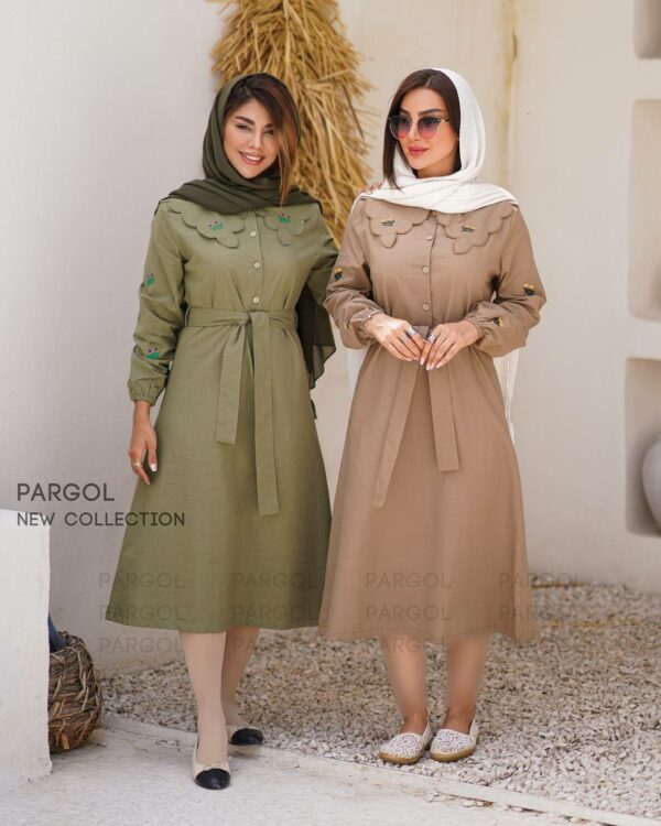 پیراهن شهرزاد نسکافه ای
