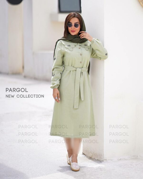پیراهن شهرزاد زیتونی