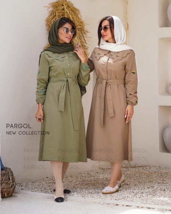 پیراهن شهرزاد نسکافه ای