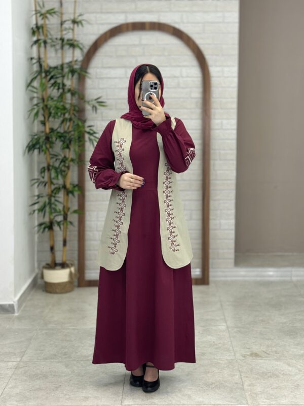 ست دلسا نسکافه ای زرشکی