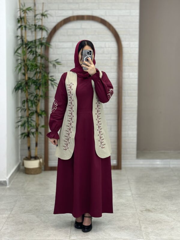 ست دلسا نسکافه ای زرشکی