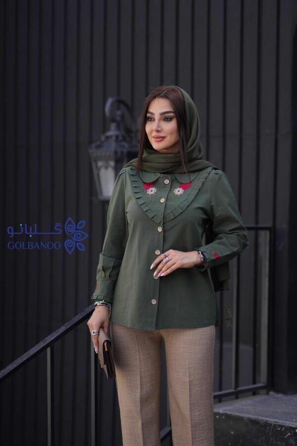 شومیز لاله یشمی