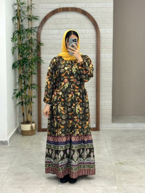 پیراهن صحرا قهوه ای