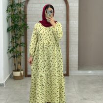 پیراهن بهار لیمویی