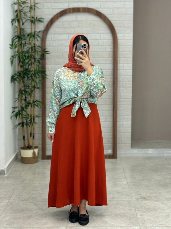 دامن سارگل آجری