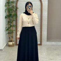 دامن سارگل مشکی