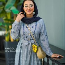 پیراهن پری آبی تیره