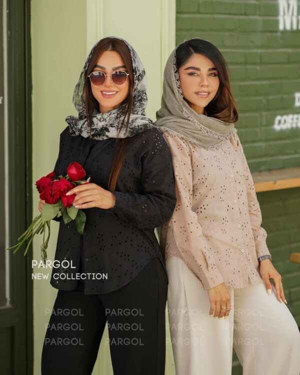 شومیز آرنیکا خاکی