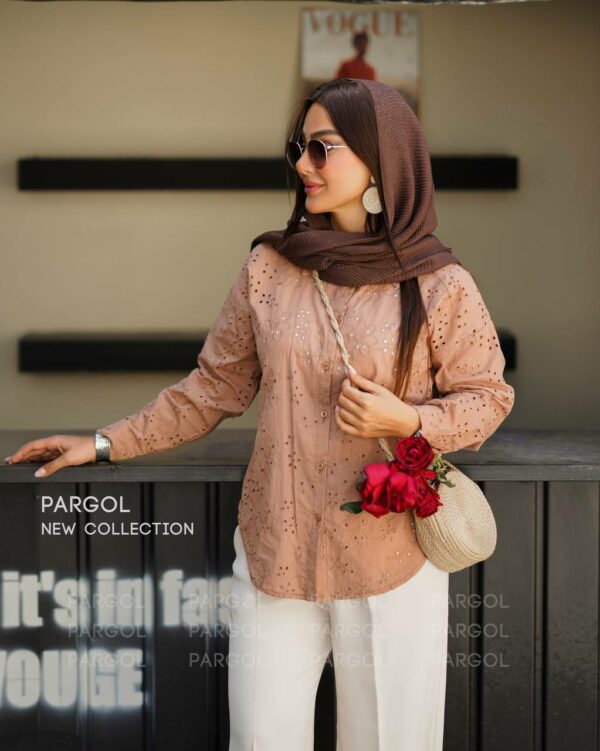 شومیز آرنیکا نسکافه ای