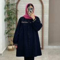 مانتو یاسمن مشکی