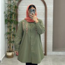 مانتو شایلی یشمی