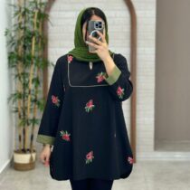 مانتو شاپرک مشکی