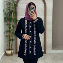 مانتو مشکی آنمون