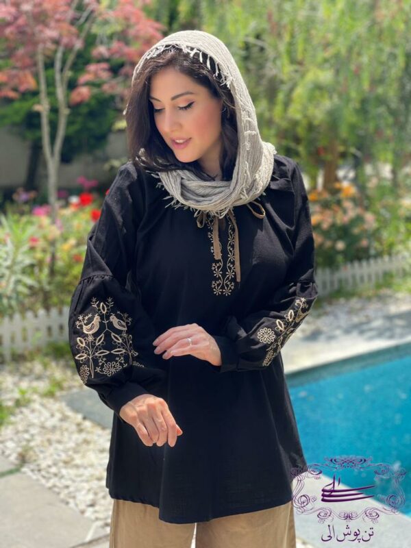 شومیز تک راز مشکی