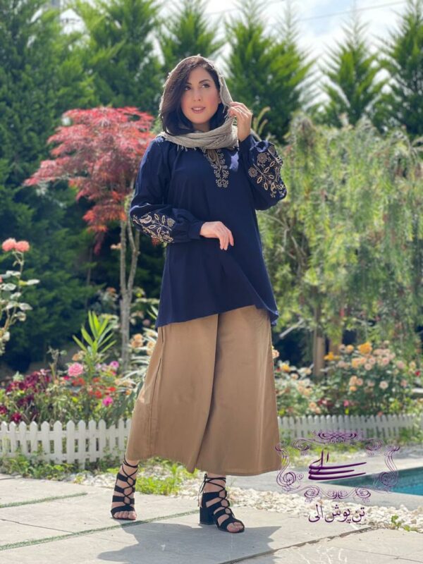 شومیز تک راز سورمه ای