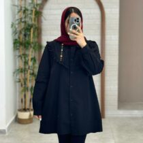 مانتو لاوین مشکی