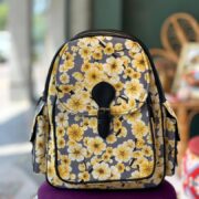 کوله پشتی پینار گل درشت زرد