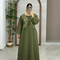 پیراهن نوبهار یشمی