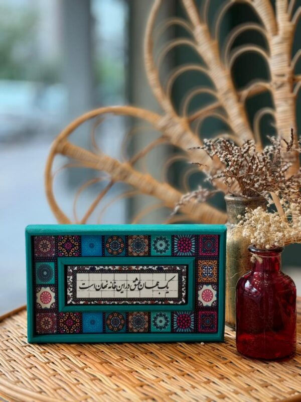 تابلو سنگی گره چینی