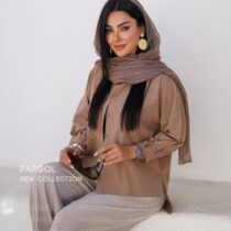 شومیز ماهک نسکافه ای