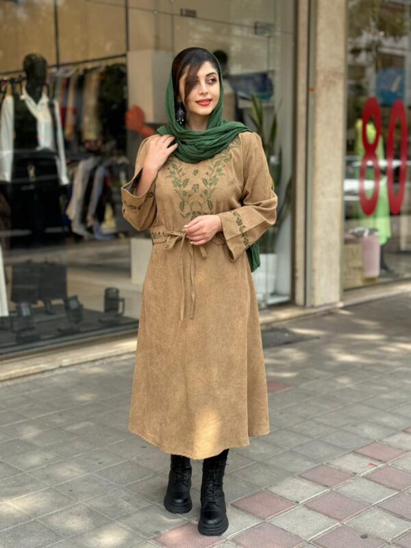 پیراهن کبریتی نسکافه ای