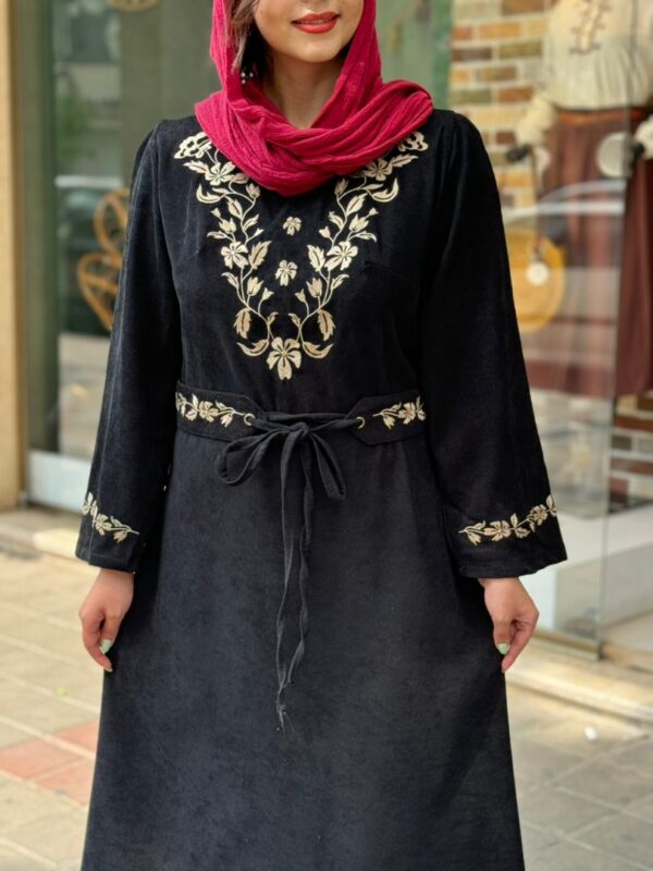 پیراهن کبریتی مشکی