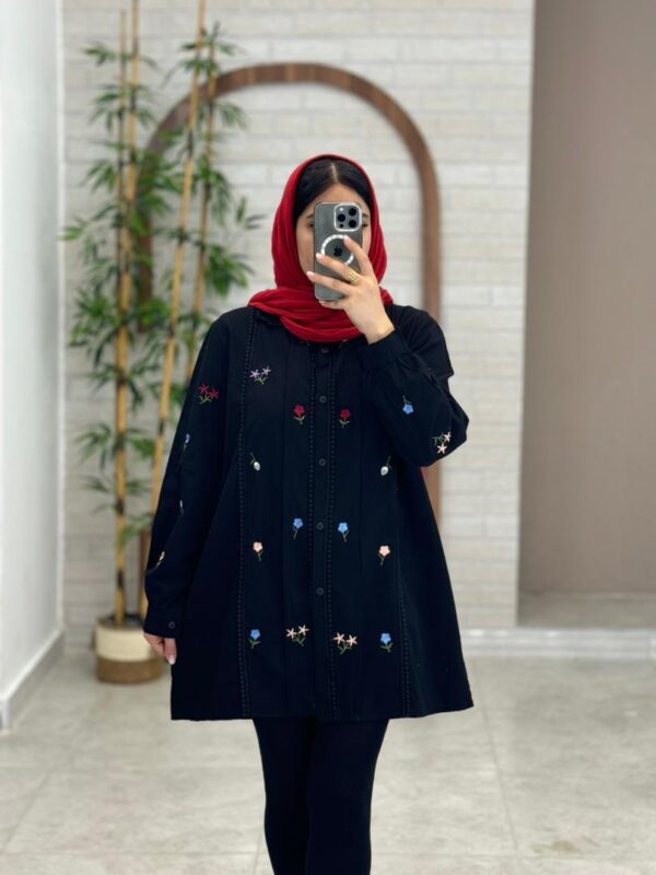 مانتو کاترینا مشکی