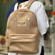 کوله پشتی وینتج کرم طرح بال