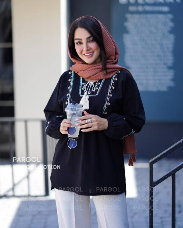 مانتو نسیم مشکی