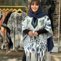 پانچ سفید آبی لوزی