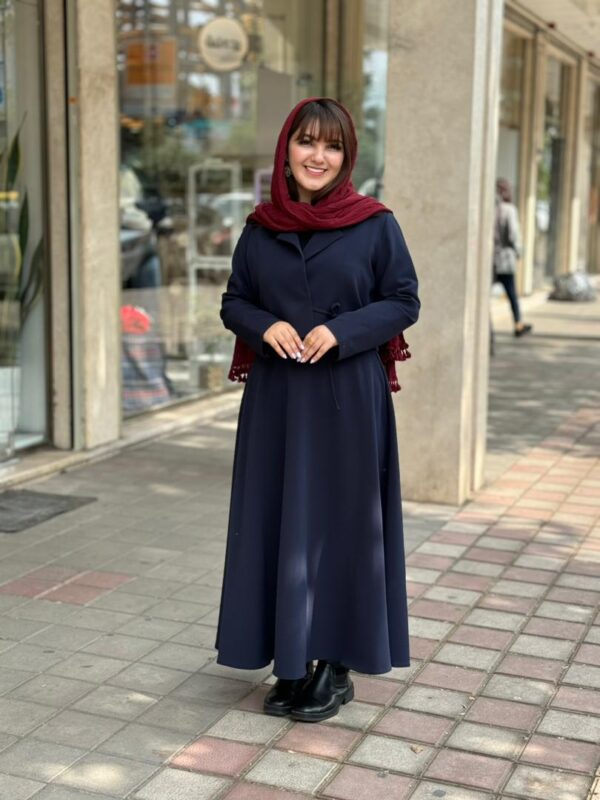 کت و دامن آبان سورمه ای