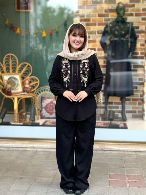 ست دوتکه کلارا مشکی