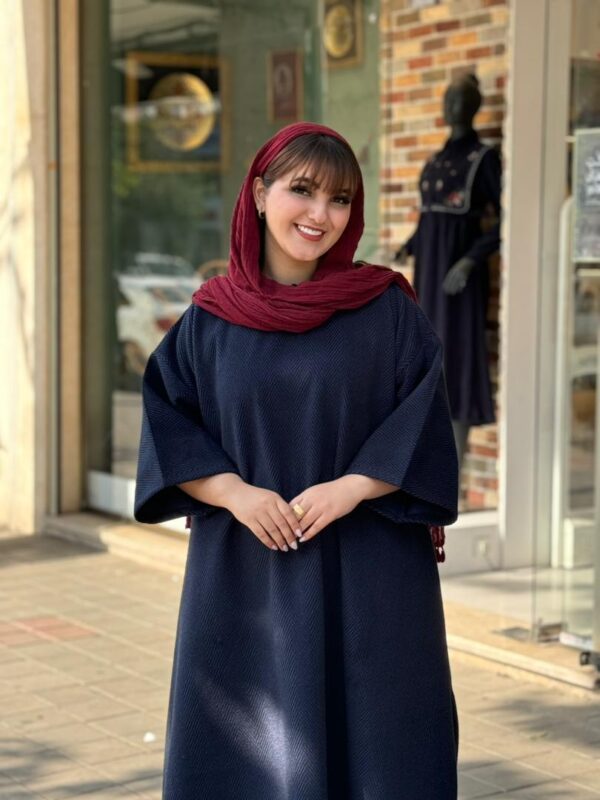پانچ جلوبسته جناقی سورمه ای