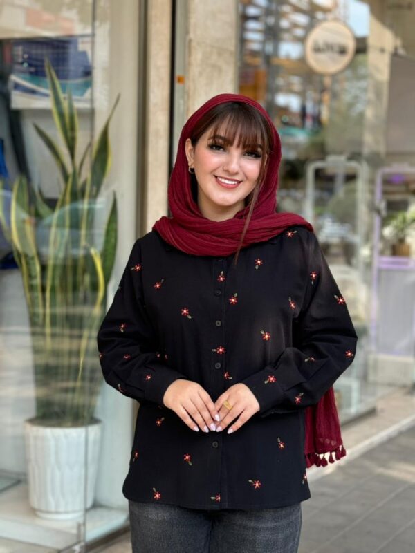 شومیز هانیه مشکی