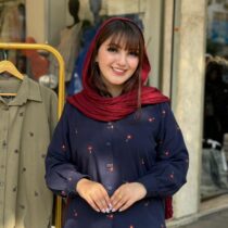 شومیز هانیه سورمه ای