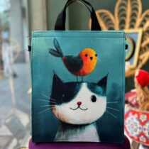 ساک دستی سرو گربه و گنجشک