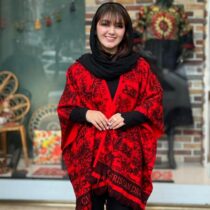 پانچ فوتر طرحدار قرمز