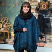 پانچ فوتر طرحدار آبی تیره