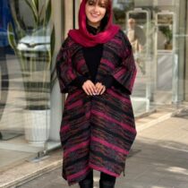 پانچ جلوباز مشکی سرخابی راه راه