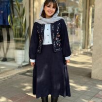 ست ماهور سورمه ای آبی