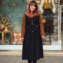 ست ترانه کبریتی مشکی قهوه ای شکلاتی