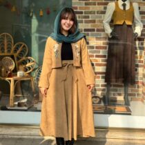 کت و دامن آنیل نسکافه ای