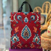 ساک دستی سرو سنتی فرش قرمز