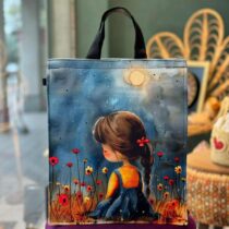 ساک دستی سرو دختر مو بافته